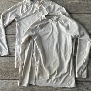 DSG Compression Shirt Boys Small (8-9) LOT of 2 Top Base Layer Moisture Wicking